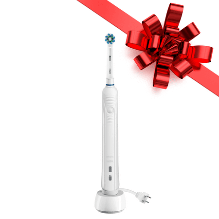 Whitening Powered Toothbrush - Oral-B 1000 (Mail In Rebate Available) CrossAction Electric Toothbrush, White, Powered by Braun