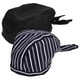 thumbnail image 5 of 2 gorros de chef de cocina unisex para hombre y mujer, gorros de uniforme de chef y camarero, gorros ajustables., 5 of 7