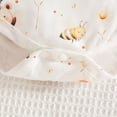 thumbnail image 5 of CAUYDY Newborn Goming Home Outfit Girl Baby Girls Long Sleeved Romper Set Infant Fall Winter Clothing 0 3 6 9 12 18 24 Months Sizes 9-12 Months,Light Yellow, 5 of 9