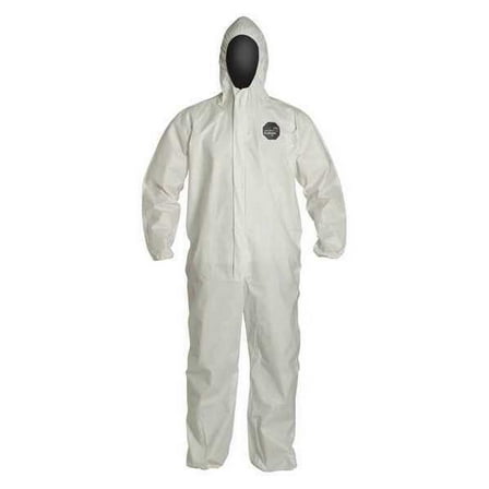 Dupont Coveralls,S,Wht,ProShield 60,PK25 NG127SWHSM0025NP