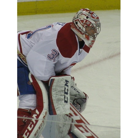 Canvas Print Canadians Carey Price Montreal Sport Player Hockey Stretched Canvas 10 x (Montreal Canadiens Best Players)