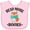 AD-Pink, variant on Inktastic Reading Group Fox Read More Books Boys or Girls Baby Bib