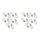 thumbnail image 4 of Injueey 1 bolsa camisa cuello extensor cuello reemplazar cuerda hebilla brillante colorido colorido brillante 2piezas Injueey CBP380660, 4 of 5