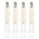 thumbnail image 1 of Juego de 4 jeringas de vidrio reutilizables de 10 ml con conexión Luer Lock metálica. Sin aguja. Herramientas de medición y dispensación., 1 of 7