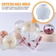 thumbnail image 2 of GOOHOCHY Molde de bola de cristal creativo de 2 unids DIY que hace el molde de la bola de cristal Molde de silicona, 2 of 7
