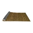 thumbnail image 2 of Ahgly Company Indoor Rectangle Oriental Orange Modern Area Rugs, 4' x 6', 2 of 4