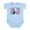 Sky Blue, variant on CafePress - George Washington Body Suit - Baby Light Bodysuit, Size Newborn - 24 Months