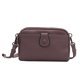 thumbnail image 1 of Nuevo bolso bandolera de cuero sencillo con un solo hombro, moderno bolso para teléfono móvil, color morado, 1 of 6