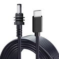 thumbnail image 1 of NEDUL Starlink Mini USB C to DC Power Cable, 49ft Starlink Mini Type-C to DC Power Cable, PD 20V Type-C Input to DC Male Output Waterproof, Compatible 65W+ PD 20V Pr, 1 of 8