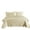 Beige Khaki, variant on MarCielo 3Pcs 100% Cotton Oversized Quilt Bedspread Coverlet Set TK
