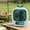 Green, variant on Partheme Cooling Mist Fan Rabbit Shape, 3 Speed USB Rechargeable, 1200mAh Battery 270ml Water Tank, Cools to 8-12°C, Desktop Office Humidifying Hydrating Fan, Green