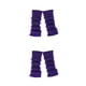 thumbnail image 3 of Sonducket 2 paquetes / lote Estilo Calentador multicolor para la piel Todos Fashinable 2 piezas Ocasiones con estilo Púrpura oscuro para Morado oscuro 1 2piezas, 3 of 6