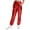 Red, variant on TiaoBug Kids Boys Girls Glitter Metallic Dance Pants Trousers for Hip Hop Jazz Stage Performance Gold 12