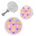 thumbnail image 2 of 4 Pcs Pineapple Knobs for Kitchen Cabinet Cupboard Dresser Bookcase Drawer Pulls Handles Round Home Decor, 2 of 5