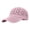 Pink, variant on Crochet Mesh Baseball Cap Women Summer Yarn Trucker Hats Breathable Outdoor Hat,White,One Size