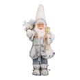 thumbnail image 1 of Muñeco de Navidad de pie Adornos Escultura Estatuilla de Papá Noel de moda para el hogar Dormitorio Celebración Fiesta Coleccionable 30 centimetros Gloria Muñeco de Papá Noel, 1 of 4