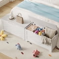 thumbnail image 3 of GarveeHome 39.4" Storage Chest, Wooden Storage Bench with Safety Hinges, Easy Assembly, Large Toy Chest for Entryway, Living Room, Bedroom, 3 of 5