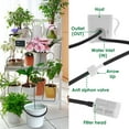 thumbnail image 2 of PEACNNG Plantings Self Watering Systems Smart Water Timer Adjustable Drip Irrigation Kit Water Saving Planting Watering Devices Easy to Use Indoor Watering Systems for Your Plantings, 2 of 11