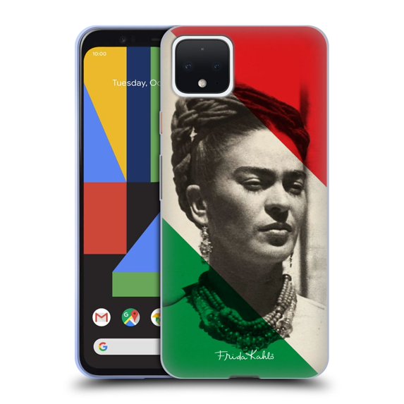 Head Case Designs Officially Licensed Frida Kahlo Portraits And Quotes Retrato Soft Gel Case Compatible with Google Pixel 4