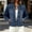 Blue women denim jacket a1, variant on Yrmaups Women Collared Long Sleeve Denim Button Down Jacket, Casual Lightweight Fall Winter Blazer, Everyday Outfit for Work Travel Layering, Dark Blue S
