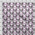 thumbnail image 3 of oneOone Cotton Poplin Purple Fabric Skull Dress Material Fabric Print Fabric By The Yard 42 Inch Wide, 3 of 4