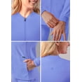 thumbnail image 4 of Adar Addition Scrubs For Women - Zippered Bomber Scrub Jacket, 4 of 7