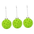 thumbnail image 2 of yotijay 3Pcs Pickleball Ornament Set Bag Keychain Christmas Tree Hanging Decorations for Green, 2 of 9