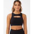 thumbnail image 3 of Cotton On Women's Smoothing Cut Out Vestlette Top Black Size Medium, 3 of 3