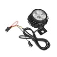 thumbnail image 2 of Lámpara Frontal Lámpara de Manillar para Bicicleta Eléctrica Luz Delantera Repuesto Impermeable Antichoque Led Adecuada para Ciclistas Uso en Exterior, 2 of 9