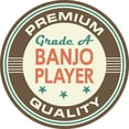 thumbnail image 3 of CafePress - Banjo Player Vintage Mugs - 15 oz Ceramic Large White Novelty Mug, 3 of 4