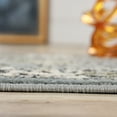 thumbnail image 7 of Superior Lille Traditional Floral Indoor Runner Rug, Cream, 2' 7" x 8', 7 of 7