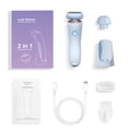 thumbnail image 2 of Women's Rechargeable Epilator and Shaver Function Hair Removal Tool for Smooth Skin, 2 of 8