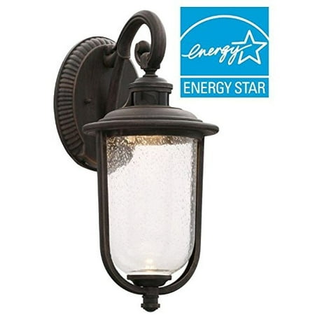 Perdido Wall Mount Rust Outdoor Led Motion Sensor Lantern Com Perdido Wall Mount Rust Outdoor Led Motion Sensor Lantern
