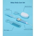 thumbnail image 3 of Baby Grooming Kit, 20 in 1 Newborn Baby Essentials for Newborn Infant Toddlers, Blue, 3 of 7