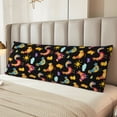 thumbnail image 6 of Lsque Flowe Rooster Body Pillow Case Cover,Ultra-Soft Microfiber Bed Pillow Cases 20x54 inches,Elegant Bedding,Breathable Durable Pillow Cover with Envelope Closure, 6 of 8