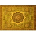 thumbnail image 1 of Ahgly Company Indoor Rectangle Oriental Yellow Modern Area Rugs, 2' x 5', 1 of 4