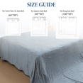 thumbnail image 4 of Cooling Throw Blanket with Double Sided Cold Effect, 60"x90"Lightweight Breathable Cold Comforter Blankets for Hot Sleepers Night Sweats,Blue, 4 of 5