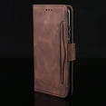 thumbnail image 3 of Dteck Wallet Case for Samsung Galaxy S22 Plus 5G 2022, Premium PU Leather Wallet Case Flip Folio Stand Cover with Card Slots Pocket Cover,Brown, 3 of 4