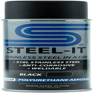 Black Stainless Steel, Rust-Oleum Universal All Surface Interior/Exterior  Metallic Spray Paint-314558, 11 oz, 6 Pack