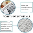 thumbnail image 7 of 4PCS African American Woman Bathroom Shower Curtain Set with Rugs, Afro Inspirational Quote Shower Curtain Sets with Hooks,Waterproof Fabric Black Queen Shower Curtains for Bathroom Decor, 7 of 7