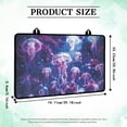 thumbnail image 6 of Xoenoiee Jellyfish Print Stove Top Cover Mat, 29.18"x20.96" Silicone Electric Stove Top Protector, Heat Resistant Glass Cooktop Cover, Kitchen Range Covers for Electric Stove, Dish Drying Mat, 6 of 7