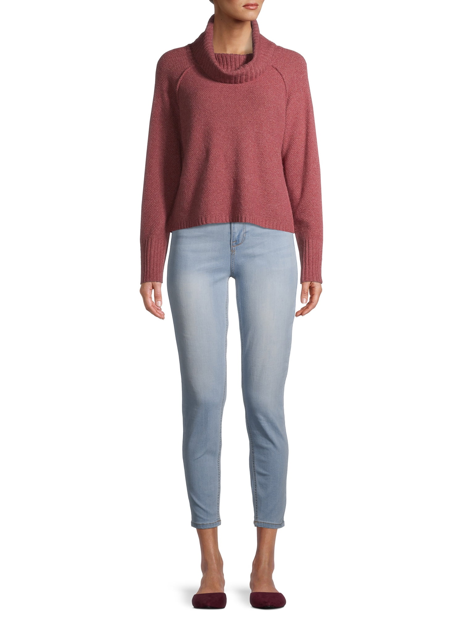 Pink Rose Juniors Double Stitch Sweater 