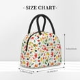 thumbnail image 2 of Fotbe Crabs Shrimps Pattern Lunch Bag, Insulated Lunch Box, Small Leakproof Cooler Food Lunch Containers Reusable High Capacity Lunch Tote Bags for Work, Travel, Outdoor, 2 of 6