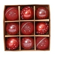 thumbnail image 2 of Fiudx Bolas Navideñas Irrompibles, Juego de 9 Colores Surtidos, Adornos Colgantes de Espuma, Ideales para Decorar Fiestas, Fáciles de Colgar En El Árbol, Perfectas para Fiestas y Bodas, 3.14 Pulgadas, 2 of 6