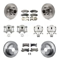 thumbnail image 1 of Transit Auto Front Rear Disc Brake Caliper Rotors and Ceramic Pads Kit (10Pc) for Car 1998-2000 Isuzu Hombre RWD with rear brakes KC8-101342T, 1 of 9