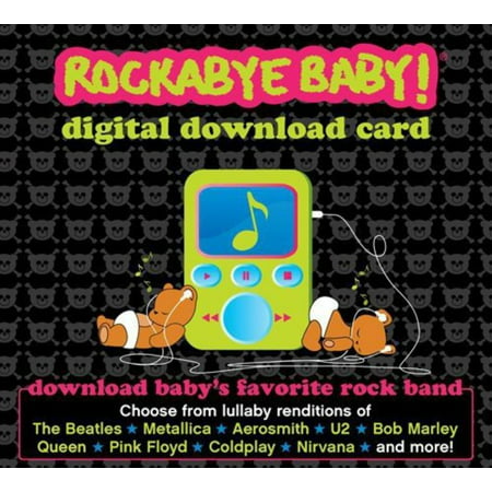 Rockabye Baby! Digital Download Card in Gift Package By Rockabye Baby Format Audio