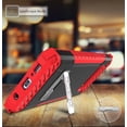 thumbnail image 3 of Case for Galaxy S10 Plus, Red Tri-Shield [Military Grade] Rugged Cover with Metal Kickstand [Includes Wrist Strap Lanyard] for Samsung Galaxy S10+ Phone (SM-G975), 3 of 10