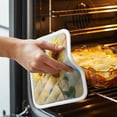 thumbnail image 3 of Sunflower Pot Holders for Kitchen Heatproof Potholder, 3 Pack Watercolor Yellow Floral Botanical Hot Pads Multipurpose Oven Pads Cloth Potholders Trivet for Cooking Baking, 3 of 8