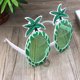 thumbnail image 2 of KAKOWELY 2 gafas de sol hawaianas con forma de piña, divertidas y novedosas gafas tropicales para luau, cumpleaños, bodas, fiestas de playa y verano, disfraces., 2 of 5