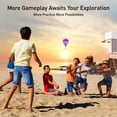 thumbnail image 5 of AMERFIST 2025 Cool Flying Shuttlecock Toy (Purple), 5 of 5